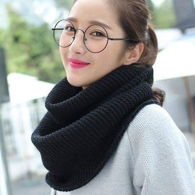 Winter Knitted Warmer Neck Gaiter Skiing Windproof Face Mask Scarf for Men/Women