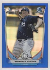 2014 Bowman Draft Chrome Blue Refractor 8/399 Jonathan Holder #CDP88 0c2