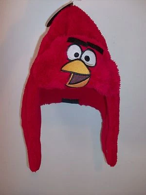 ROVIO Angry Birds Plush Fleece lined Aviator Hat Officially Licensed