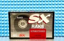 RAKS  SX  46  1995 EUROPE   TYPE I   BLANK CASSETTE TAPE   (1)   (SEALED)