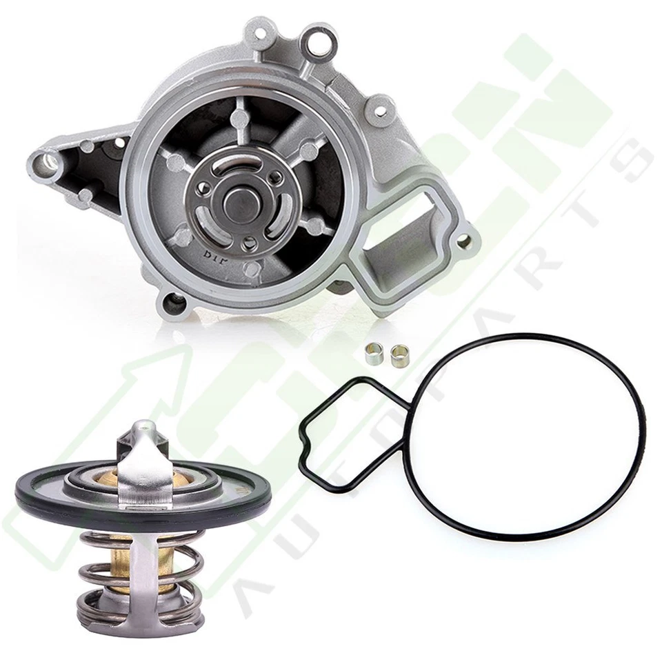 Water Pump Thermostat For Chevy Malibu Impala Equinox Cobalt HHR Pontiac G5 - Image 2 of 4