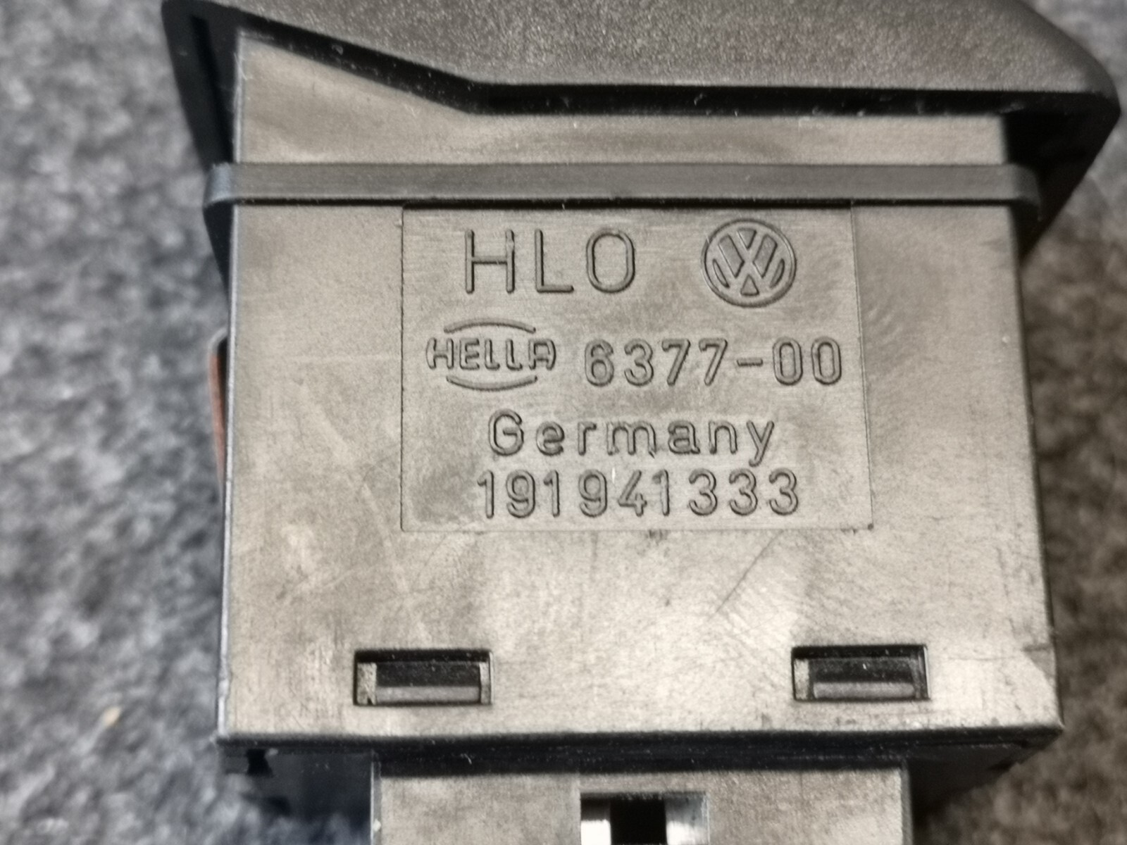 VW GOLF/JETTA MK2 Headlight Height Adjustment Switch 191941333 + 