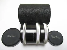 Vivitar extension tube set model AET-4 for Canon FL mount SLR. NOT FD