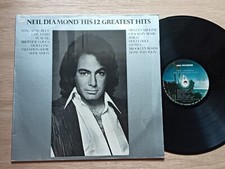 NEIL DIAMOND -His 12 Greatest Hits- RARE Malaysia MCA 12" LP