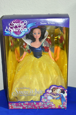 Special Sparkles Walt Disney's Snow White Barbie #11832 Doll New