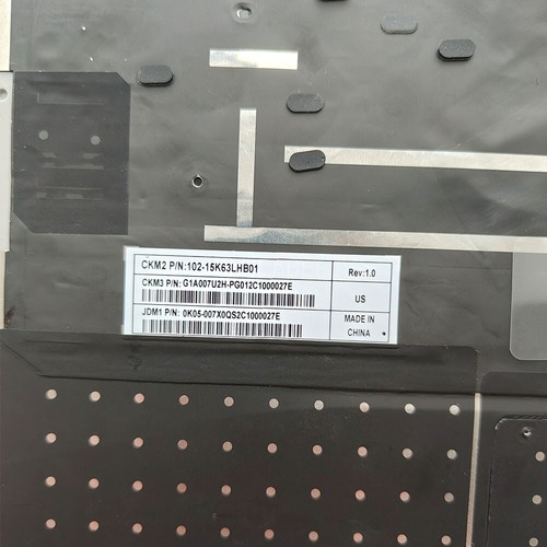 For Microsoft Surface Laptop 1st 2nd 1769 Palmrest Keyboard Touchpad Blue US - Afbeelding 5 van 5
