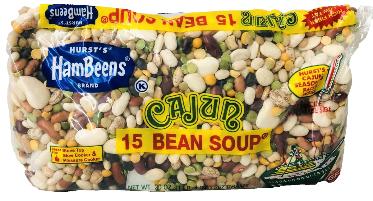 Hambeens Cajun 15 Bean Soup 20oz Bag (pack of 6) for sale online