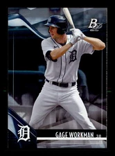 2021 Bowman Platinum Top Prospects #TOP-55 Gage Workman Detroit Tigers