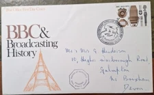 GB 1972 FDC BBC Chelmsford *MARCONI HALL STREET WORKS* Cachet. Ref Mar262024