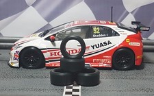 1/32 PAULGAGE SLOT CAR TIRES 2pr PGT-20105LM fits SCALEXTRIC Honda Civic BTCC