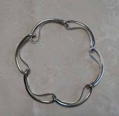 Georg Jensen Infinity 6-Link Necklace Sterling Silver 15.2