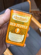 Rawleigh's Pure Red Pepper Spice Tin  Freeport Ill  2 3/4 Oz