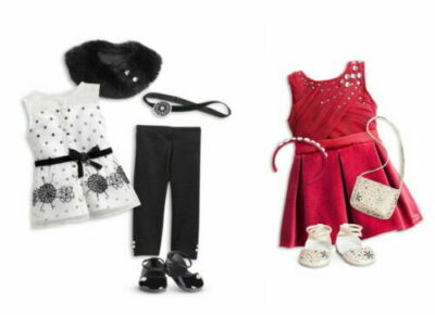 American Girl  Let It Snow Outfit and 'Tis The Season Holiday Outfits NEW box