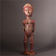 12555 Vecchio Baule Fetish Sospettare Figura Colon Costa D'Avorio