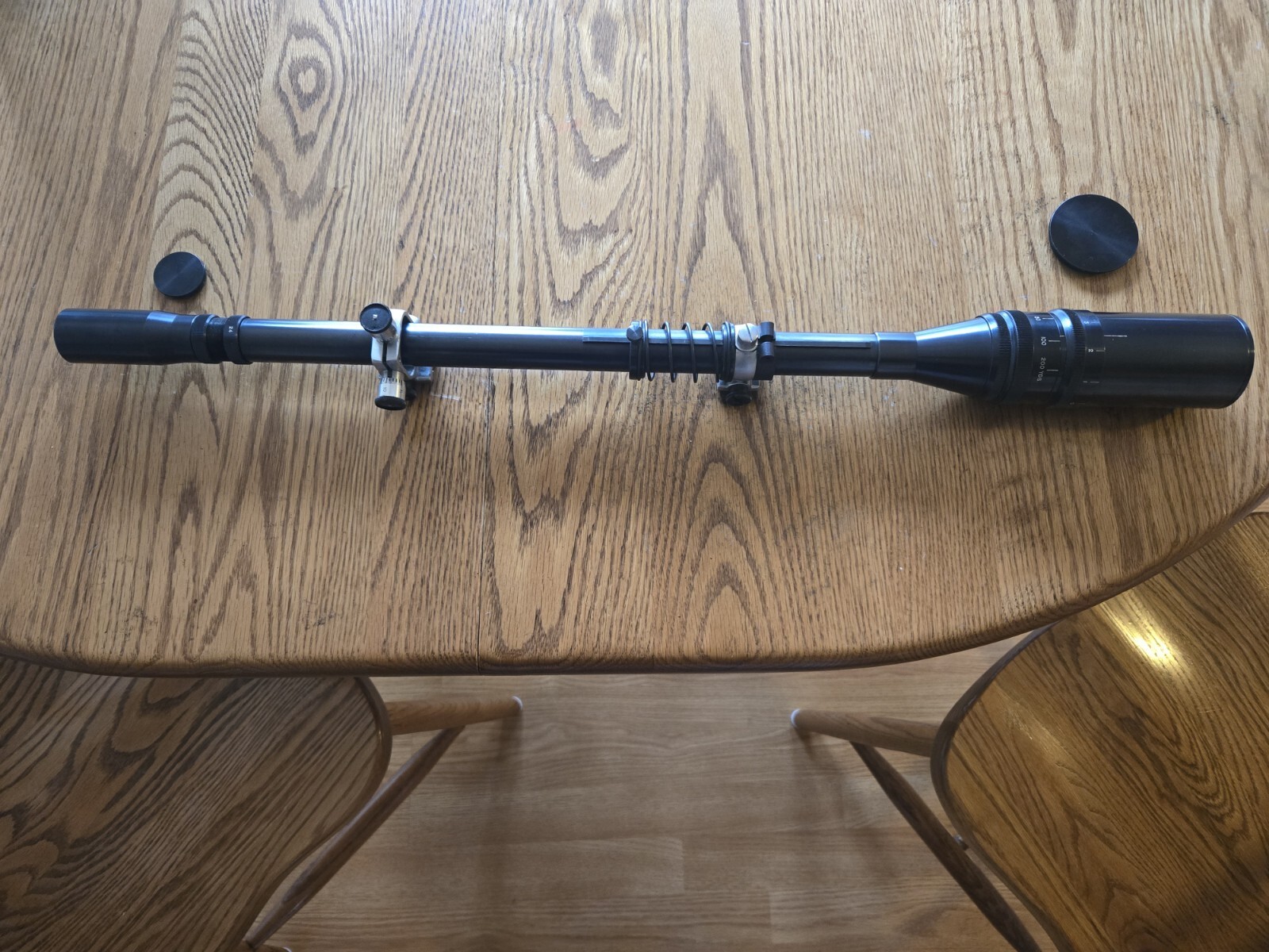 ProgramerUnertl 200 24X Vintage With Posa Mounts 63618 2"Objective