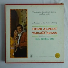 Herb Alpert and The Tijuana Brass Vinyl 5LP Box Set The Longines Symphonette