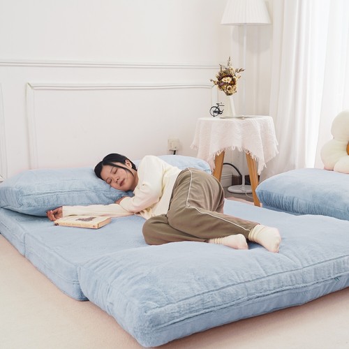 N&V Folding Mattress Sofas, Convertible Foam Futon Sofa Bed, Bean Bag Chairs - Picture 49 of 76