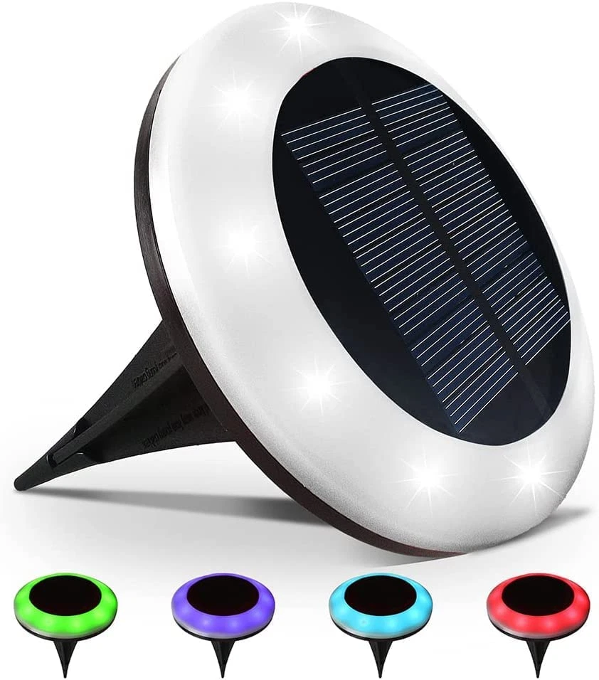 Colorized solar lights deals