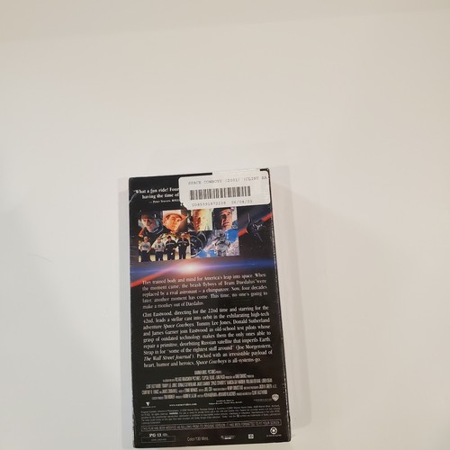 Space Cowboys Sealed VHS 2001 Clint Eastwood Tommy Lee Jones Garner NEW - Bild 2 von 3