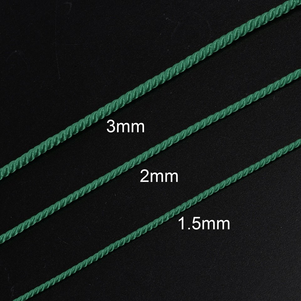 Twisted Nylon Twine Thread 2mm 13M/43 Feet Braided Nylon String, Hot