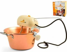 Lar Paiolo Polenta Elettrico Pentola in Rame ø 26 cm 1054 Polentamatic