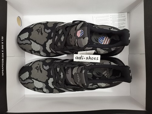 ADIDAS ULTRA BOOST BAPE 4.0 BLACK CAMO size 38.5-42 ape G54784 triple 2.0 kith - Picture 2 of 2