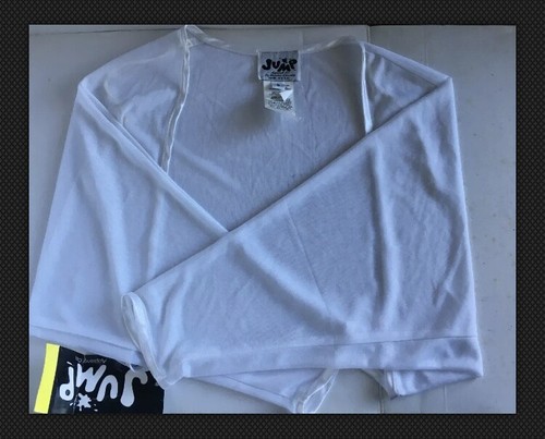 Para mujeres Chal de una pieza mangas largas brazo transparente/elástico cubierta torso talla S - Imagen 13 de 19