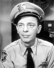 Don Knotts as Barney Fife in police uniform Andy Griffith Show 5x7 photo