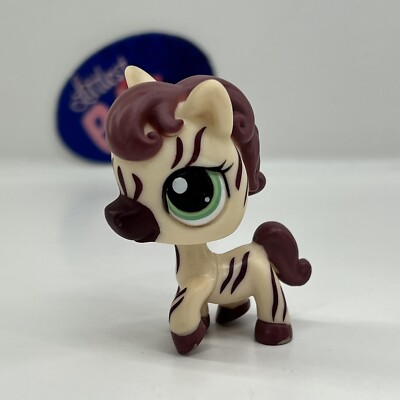 ZEBRA #1490 - Authentic Littlest Pet Shop - Hasbro LPS | eBay