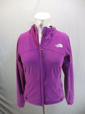 The North Face Size XS Womens Fuchsia Full Zip Elastic Hem Athletic Jacket 5BL15