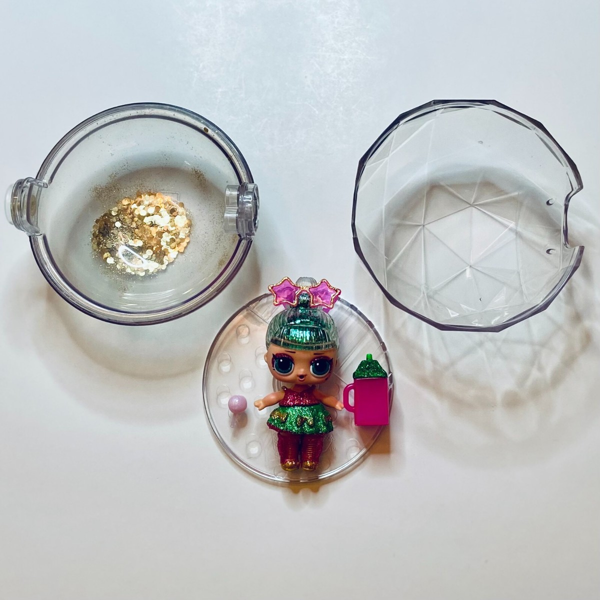 Rare L.O.L. Surprise! TINSEL Doll Winter Disco Gold Glitter