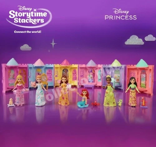Disney Princess Storytime Stackers Tower Surprise Figure + Accessories