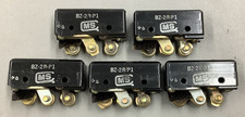 Lot of 5 Microswitch BZ-2R-P1 Limit Switches SPDT, 15A 600V B100