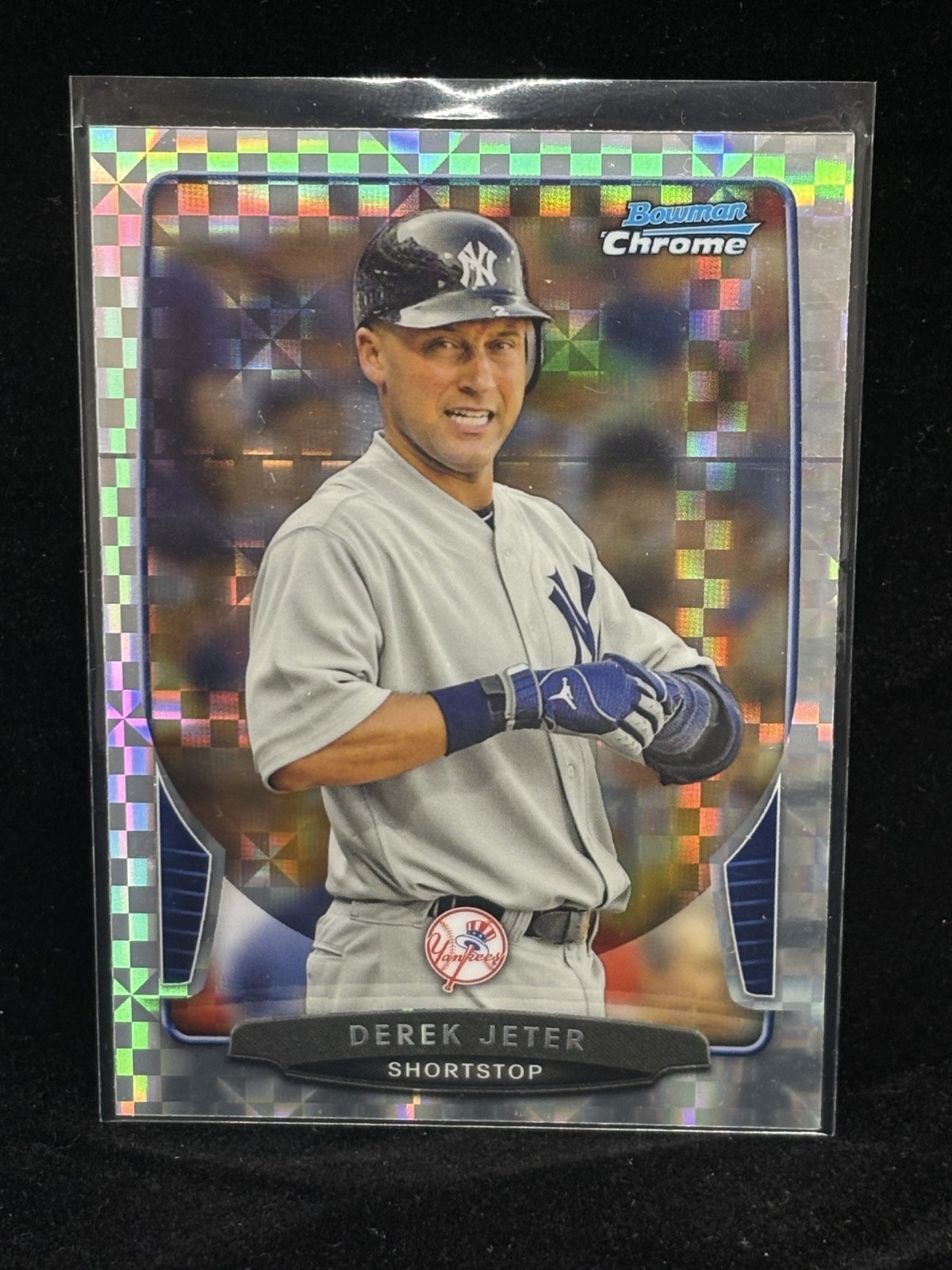 2013 Bowman Chrome - Derek Jeter #215 X-Fractor