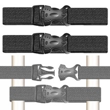 Safety Refrigerator Lock French Door Fridge Guard Strap with Keys for RV