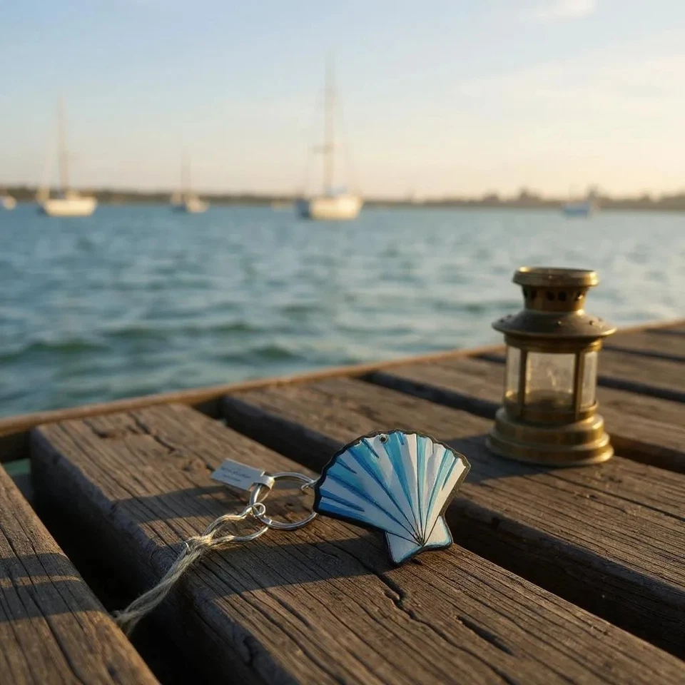 Llavero espejo concha marina Vera Bradley Foto 3 de 4