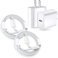 iPhone 13 14 Charger Cable, Apple MFi Certified 2Pack iPhone Fast Charger 20W