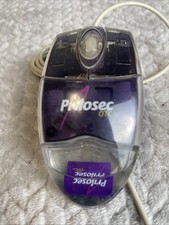 Prilosec OTC USB Aqua Wheel Mouse Plus Track Ball  Vintage