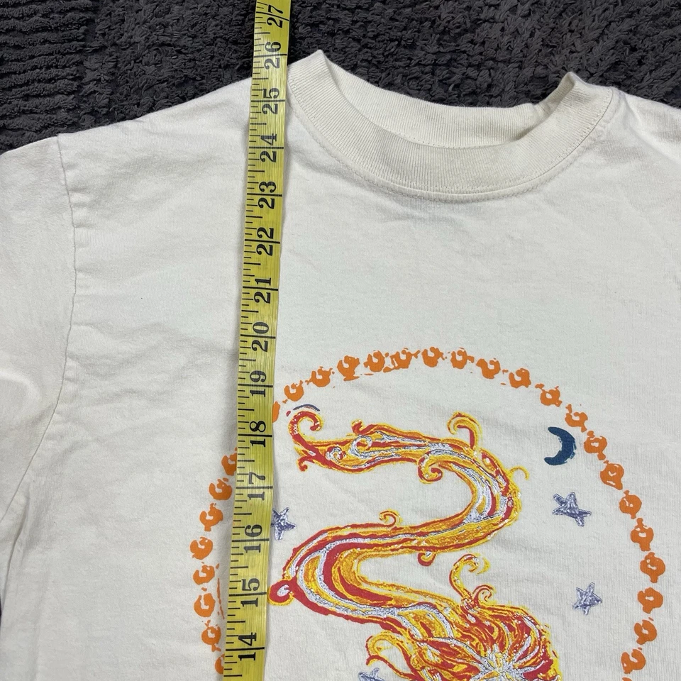Camisa Smashing Pumpkins HUF Gish Dragon Gráfica Manga Larga Blanca Talla S Foto 4 de 4