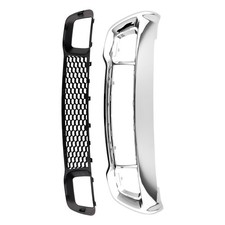 Chrome Front Lower Grille Bumper Grill Bezel For Jeep Grand Cherokee 2014-2016