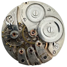 Antique 43mm Langendorf Delton 21 Jewel Mechanical Pocket Watch Movement Swiss