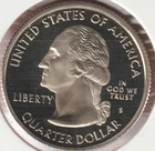 2005-S Proof Washington Quarter Dollar Coin from US Proof Set Collectible NICE!!