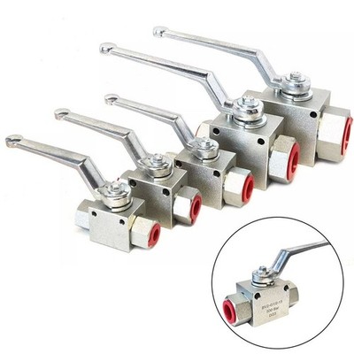 Schwerlast 2 Wege Hydraulik Kugelhahn mit Nitril Dichtung für den industriellen