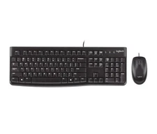 $10  - Logitech MK120 Wired Keyboard and Mouse Combo Black - New in Box