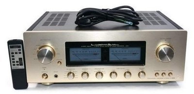 LUXMAN L-505F Vollverstärker Top Zustand funktioniert mit Kabel, Fernbedienung