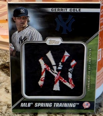 2021 Topps - Spring Training Cap Logo Manufactured Patches Gerrit Cole #STCL-GC 