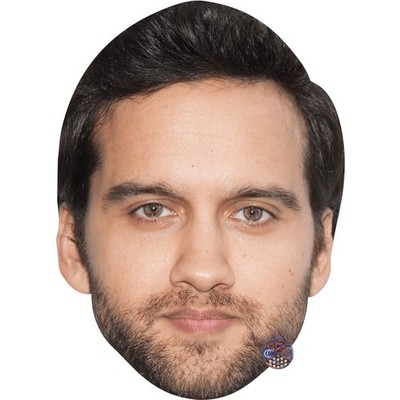 Michael Steger (Beard) Celebrity Mask, Flat Card Face, Fancy Dress Mask