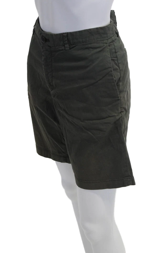 Theory 男式深灰色斜纹短裤 33 码 — 第 2/4 张图片