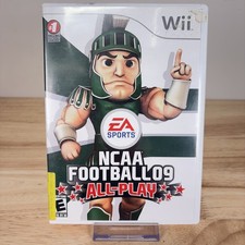 Nintendo Wii NCAA Football 09: All-Play 2008 CIB Complete In Box