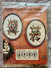 Vintage 1978 Paragon Exquisite Hummel Stitchery Apple Tree Boy 0237 Large 9x12"